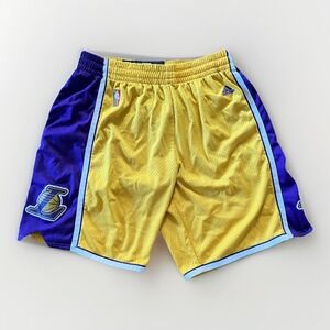 Los Angeles Lakers Swingman Shorts Mens Size Large Jersey NBA Adidas